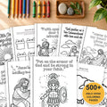 500+ Bible Verse Coloring Pages