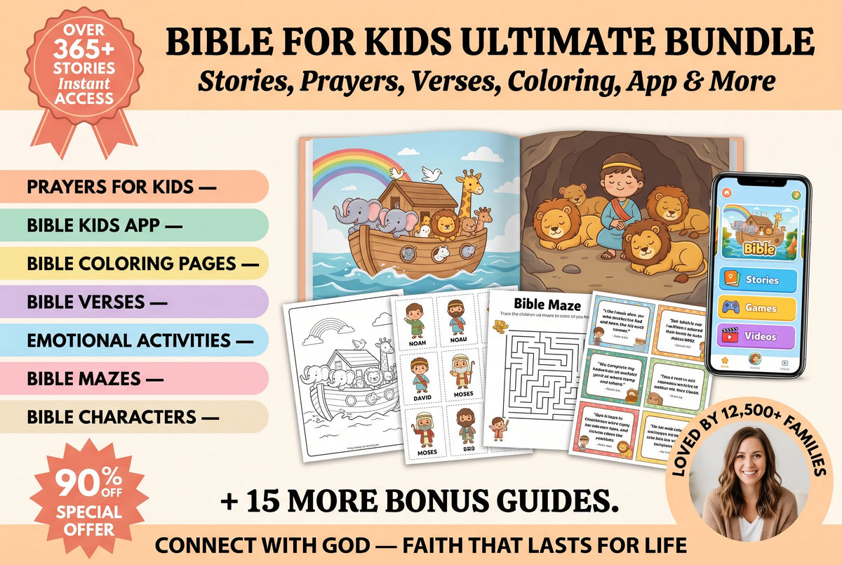bible kids all guides + App